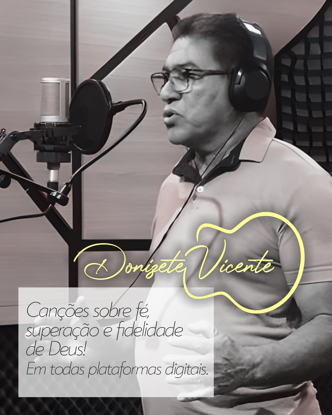 Donizete Vicente Shares Message of Hope with Christian Worship Song “Ninguém”